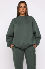 From The Archives Lexi Oversized Sweater Khaki