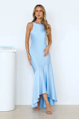 Bespoke Beauty Satin Maxi Dress