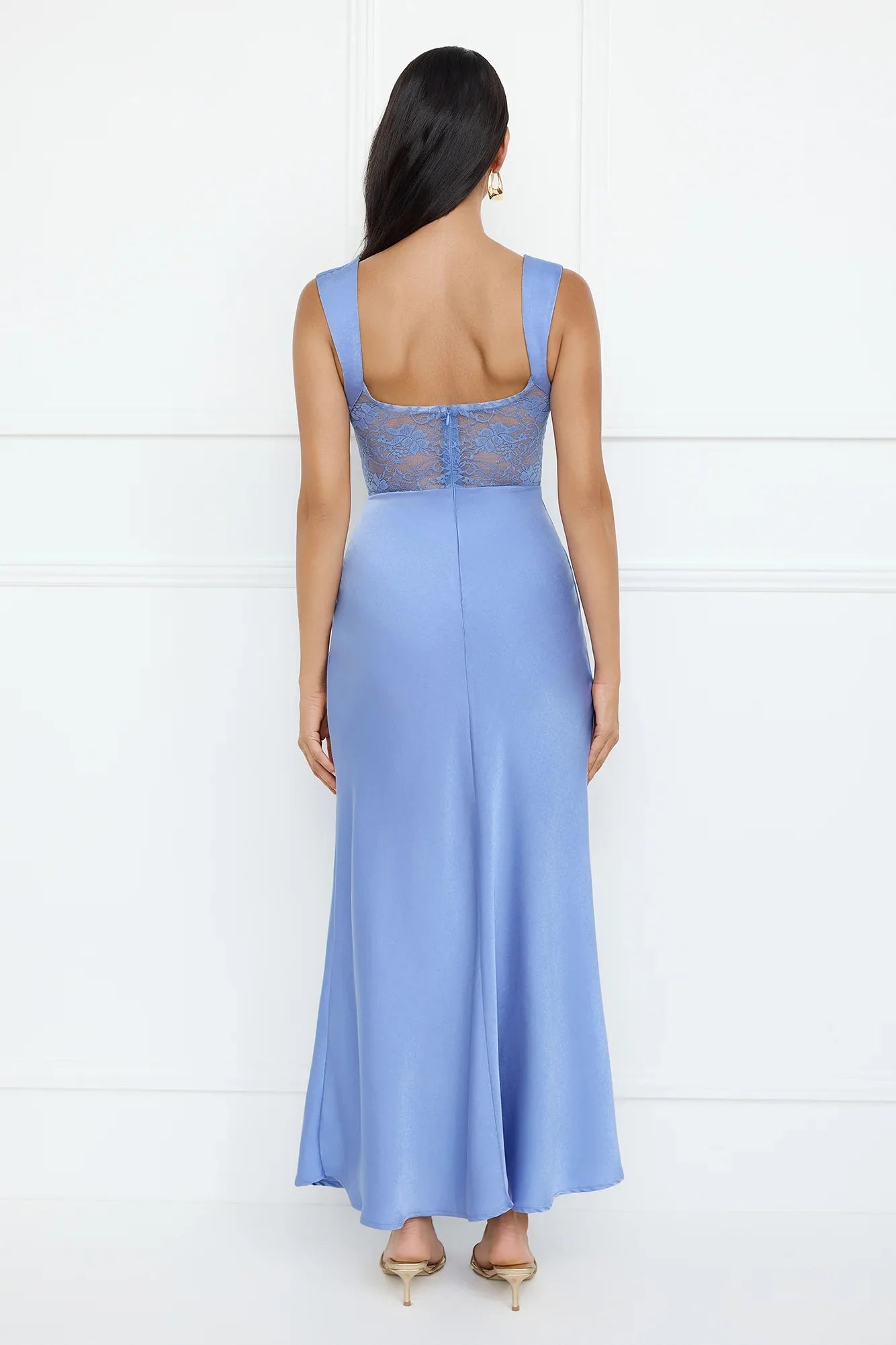 Permission To Party Satin Maxi Dress