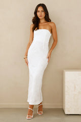 Crowned In Confidence Strapless Maxi Dress