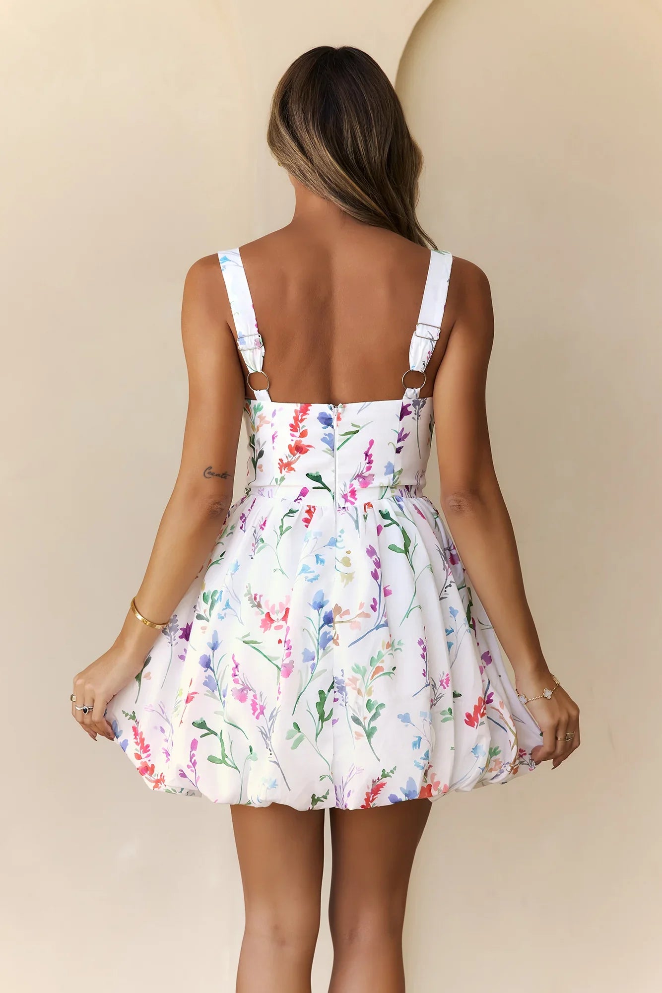 Enchanted Blooms Mini Dress