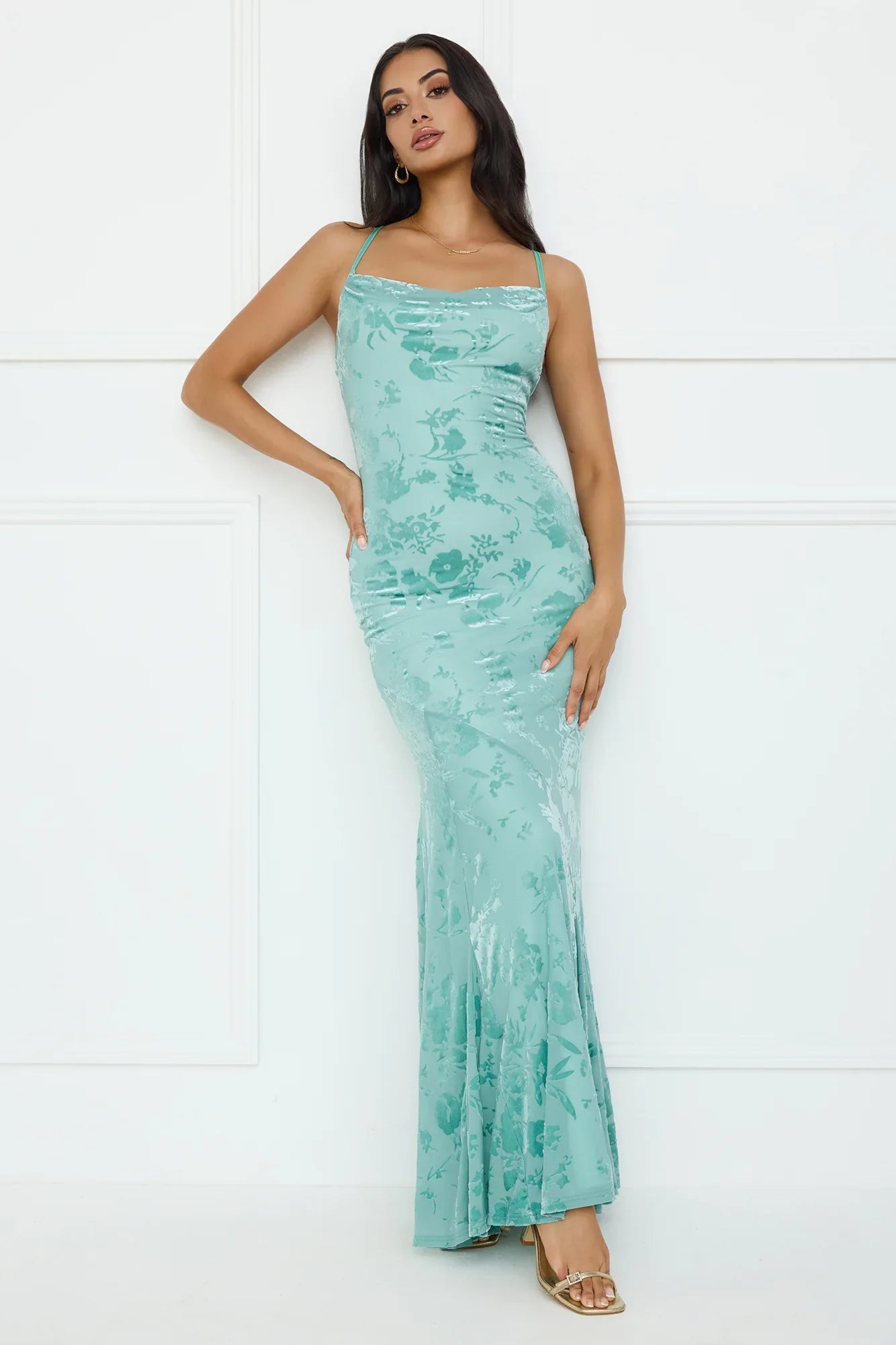 Nocturnal Luxe Maxi Dress