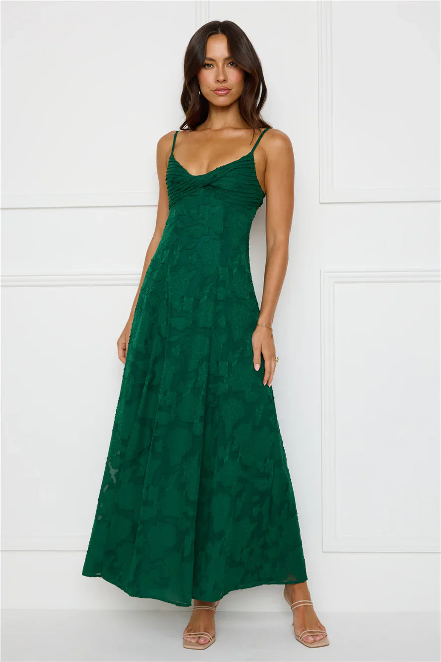 Pine Blossom Maxi Dress