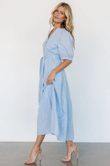 Camille Maxi Dress | Light Blue