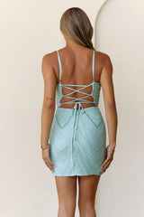 Twirl In Lights Sequin Mini Dress