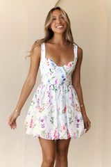 Enchanted Blooms Mini Dress