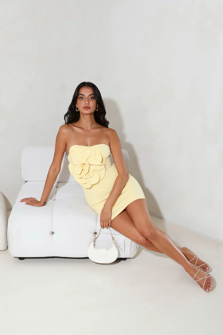 Wild Ivy Strapless Mini Dress