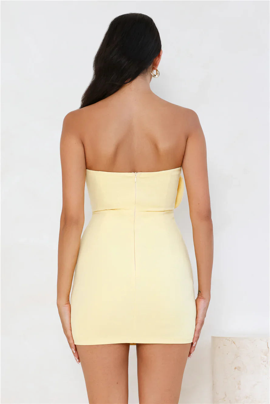 Wild Ivy Strapless Mini Dress
