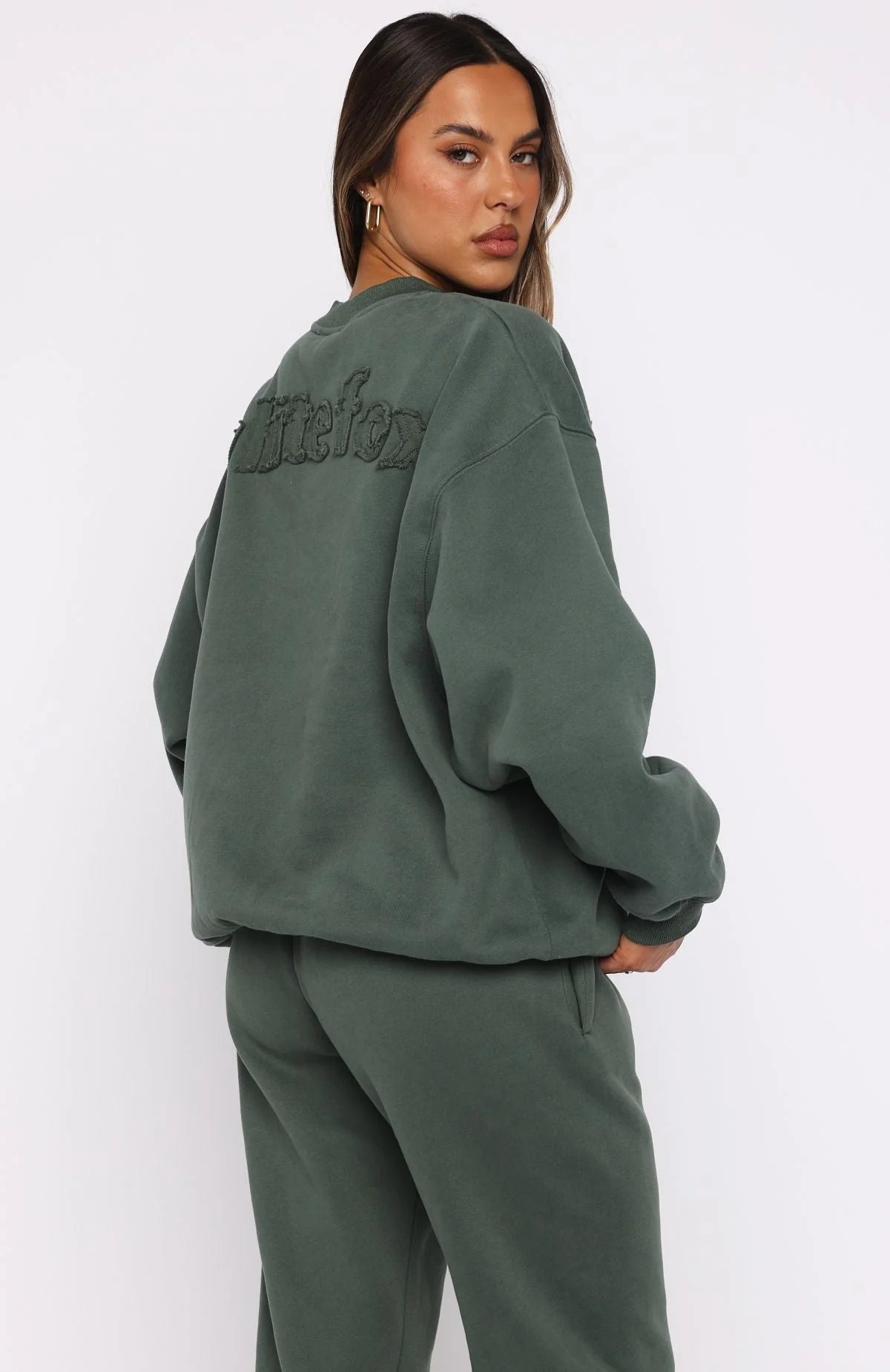 From The Archives Lexi Oversized Sweater Khaki
