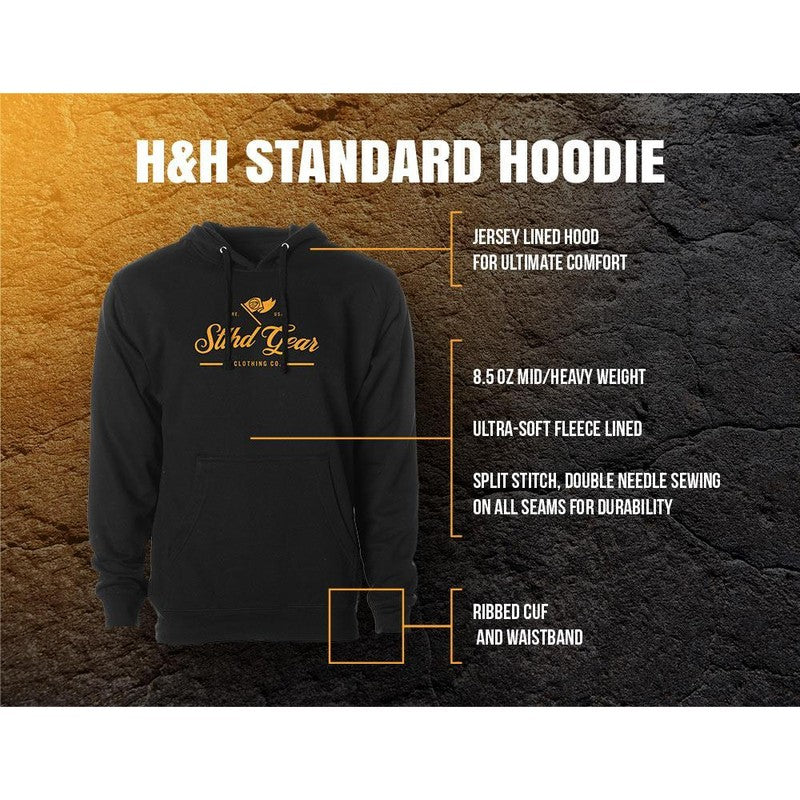 STLHD Men's Saint Sasquatch Black Standard Hoodie