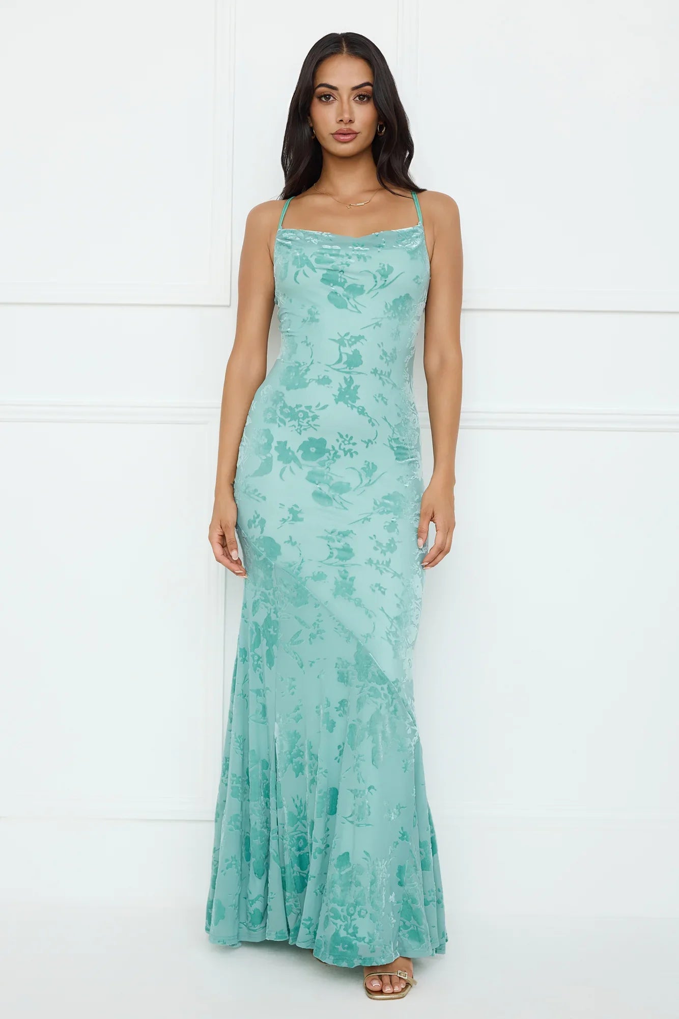 Nocturnal Luxe Maxi Dress